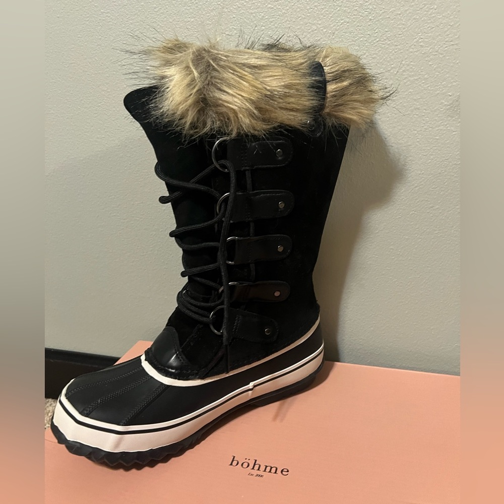 BOHME winter boots with fur